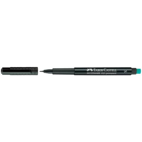 Marcatore cancellabile Faber-Castell Multimark nero SF 0,4 mm 152399